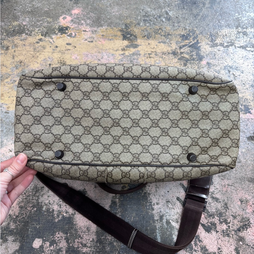 Gucci GG Plus Monogram Interlocking G Briefcase - image 8